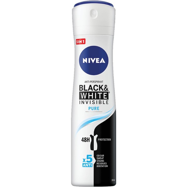 Deodorant "Nivea" for women black-white150ml