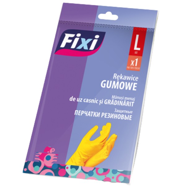 Glove "Fixi" L rubber 1pcs