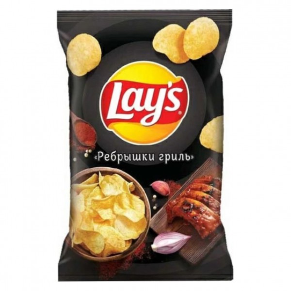 Չիպս«Lays» խորոված ձողիկների համով 140գ