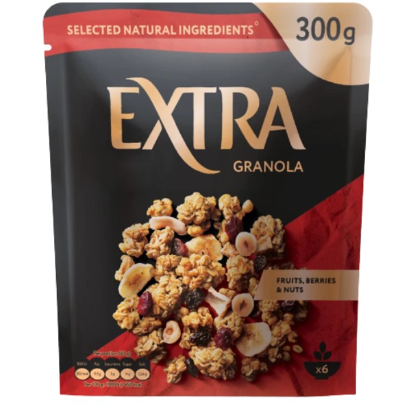 Muesli "Kellogg's" granola with fruits, berries and nuts 300g