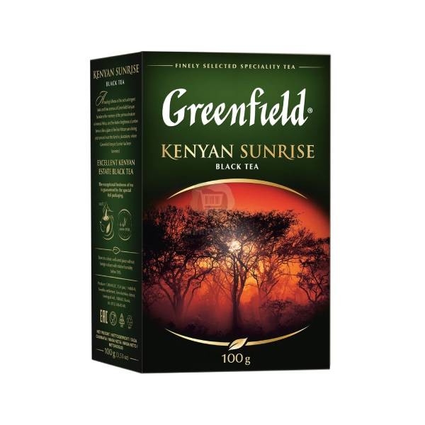 Սև թեյ «Greenfield» Քենյան Սանրայզ 100գր