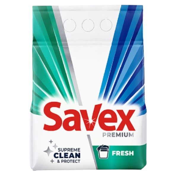 Washing powder "Savex" Premium Fresh 3.45kg