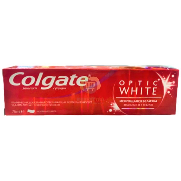 Toothpaste "Colgate" Optic White 75ml