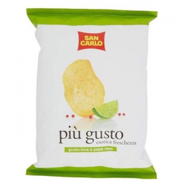 Chips "San Carlo" with lemon and pink pepper flavor 150g