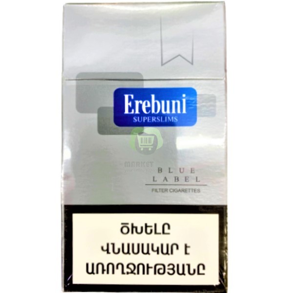 Сигареты "Erebuni" Blue Label Superslims 20шт