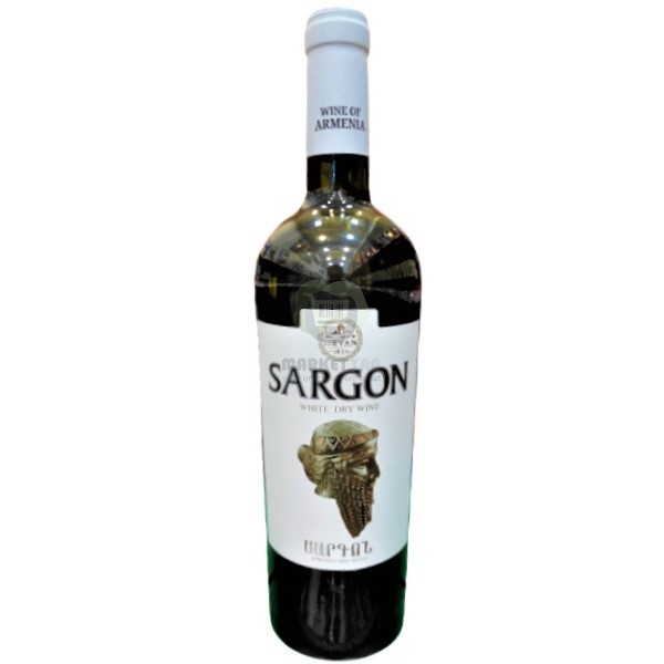 Գինի «Ijevan Sargon» սպիտակ անապակ 12% 0.75լ