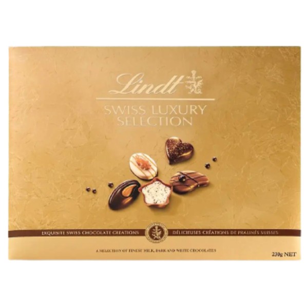 Набор шоколадных конфет "Lindt" Swiss Luxury Selection 230г