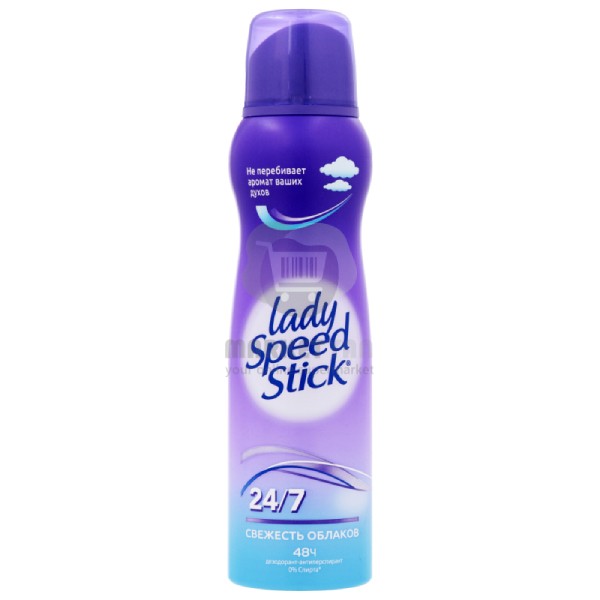 Deodorant "Lady Speed ​​Stick" cloudy freshness 150ml