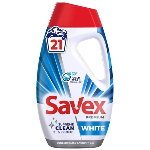 Liquid "Savex" premium white for clothes 0.945l