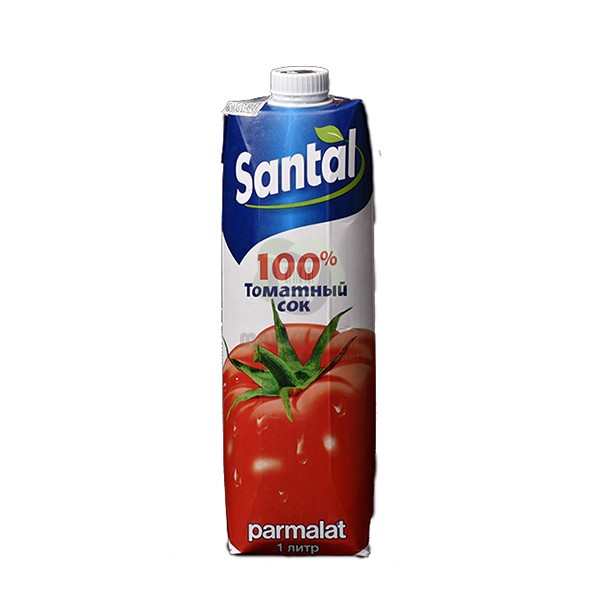 Juice "Santal" tomato 1l