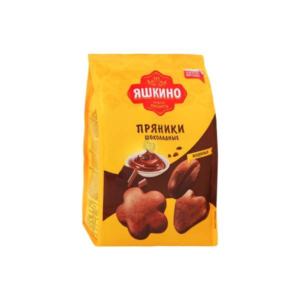 Пряники "Яшкино" шоколадные 350 гр.