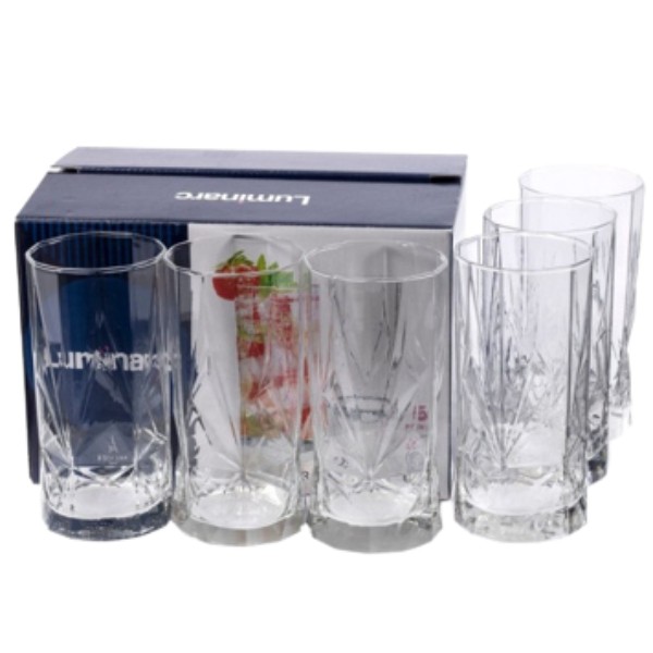 Glasses of juice "Luminarc" Roch 450ml 6pcs