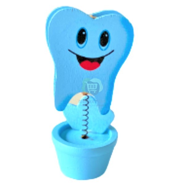 Photo holder "Marketyan" Tooth in a pot blue pcs