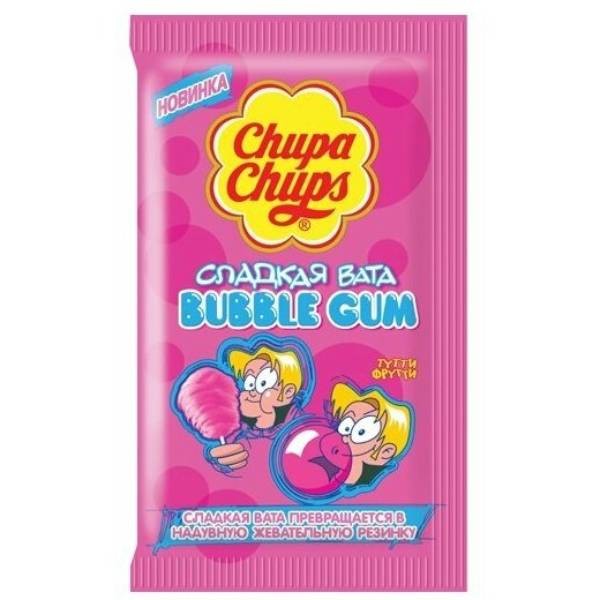 Chewing gum "Chupa Chups" sweet cotton 4.5g