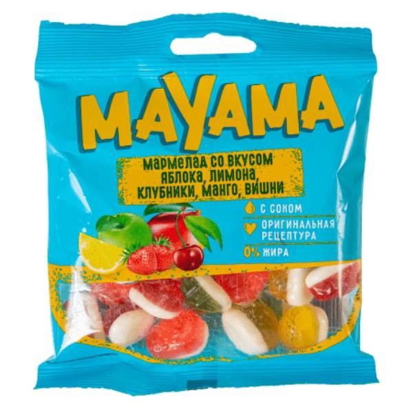 Chewing marmalade "Mayama" assorted 70gr