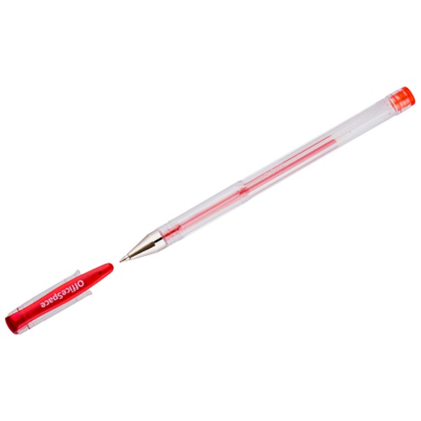 Pen gel OfficeSpace red 1pcs, Writing tools, Stationery
