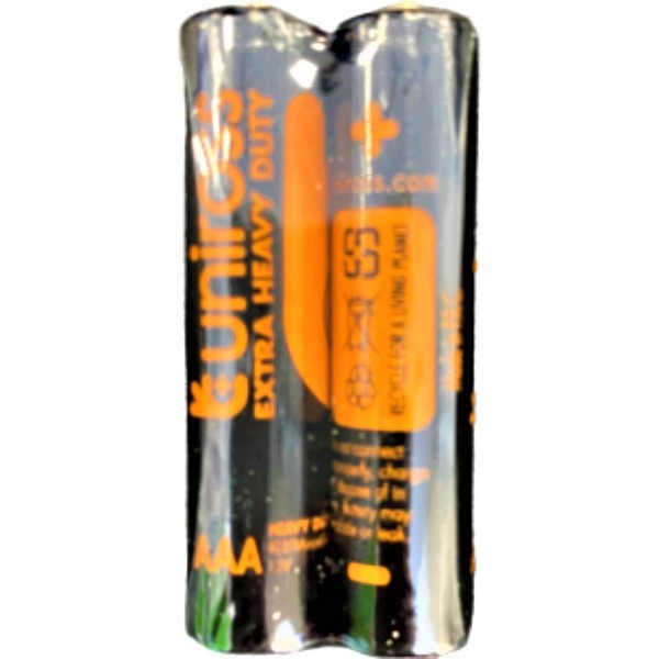 Batteries "Uniross" Extra Heavy Duty AAA 1.5V 2pcs