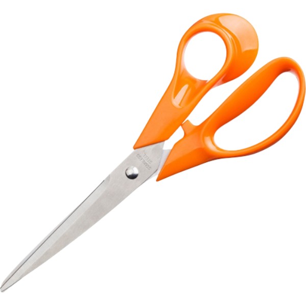 Scissors "Attache" 203mm with plastic handles 1pcs