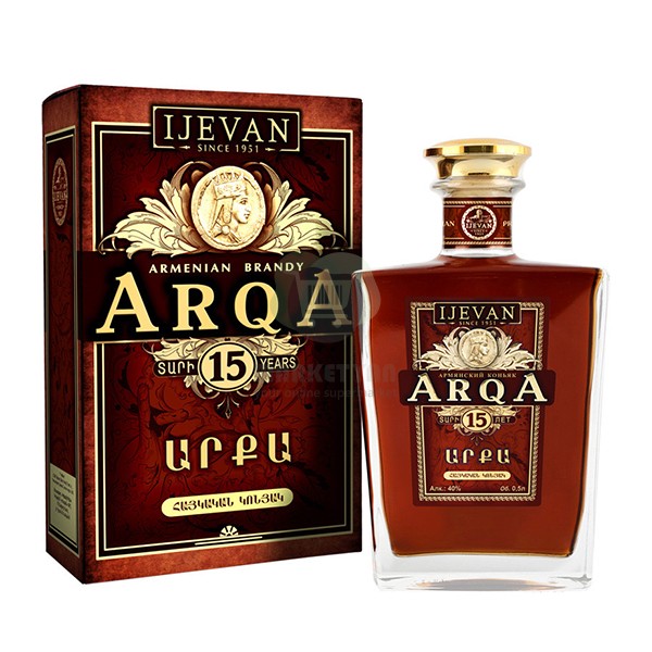 Cognac "Arqa" 15years 40% 0.5L