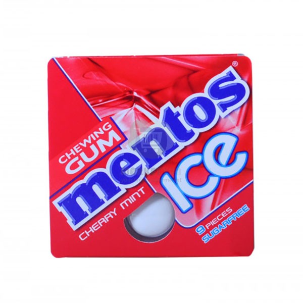 Chewing gum "Mentos" ice cherry 12.9 gr