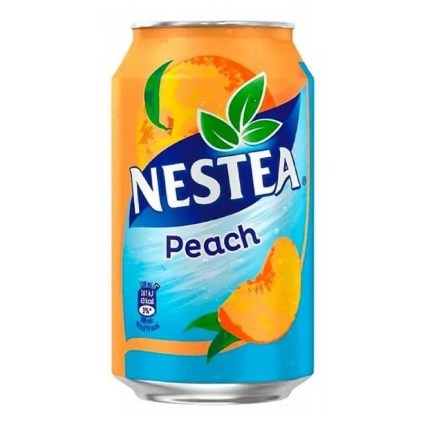 Iced tea "Nestea" with peach flavor 330ml