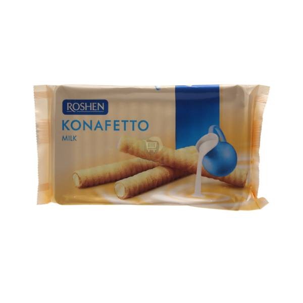 Waffle sticks "Roshen" Conafetto, with milk filling 156 gr