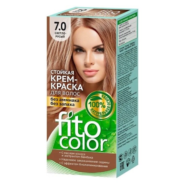 Hair dye "Fito color" 7.0 115ml