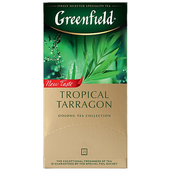 Tea "Greenfield" tropical green 25 packs