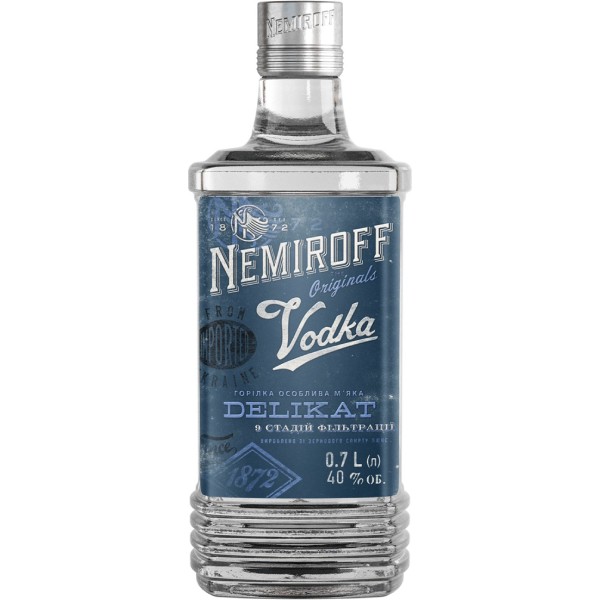 Օղի «Nemiroff Vodka» դելիկատ 0,7լ