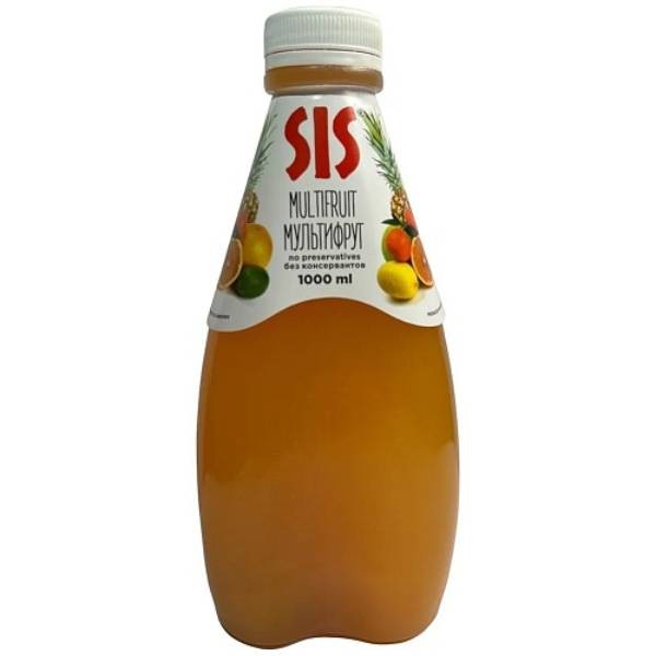 Natural Juice "SiS" with multi fruit flavor 1l