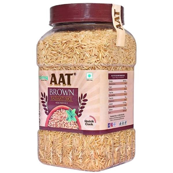 Basmati rice "Brown" plasma container 1 kg