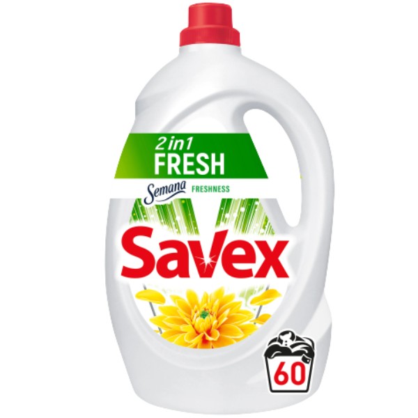 Гель для стирки "Savex" Fresh 3.3л