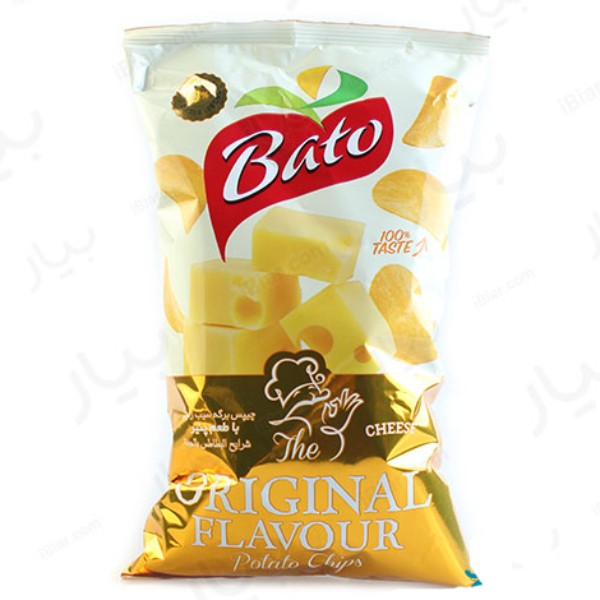 Картофельные чипсы со вкусом сыра "Бато" 85г