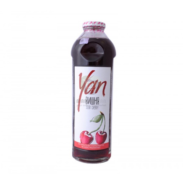 Сок "Yan" вишневый нектар 0,93л