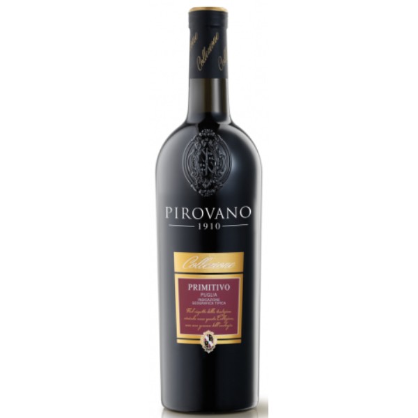 Вино красное сухое Пировано "Collezione Primitivo" 0,75л