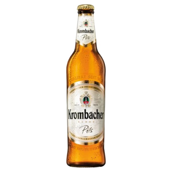 Пиво "Krombacher" Pils 4.8% с/б 0.33л