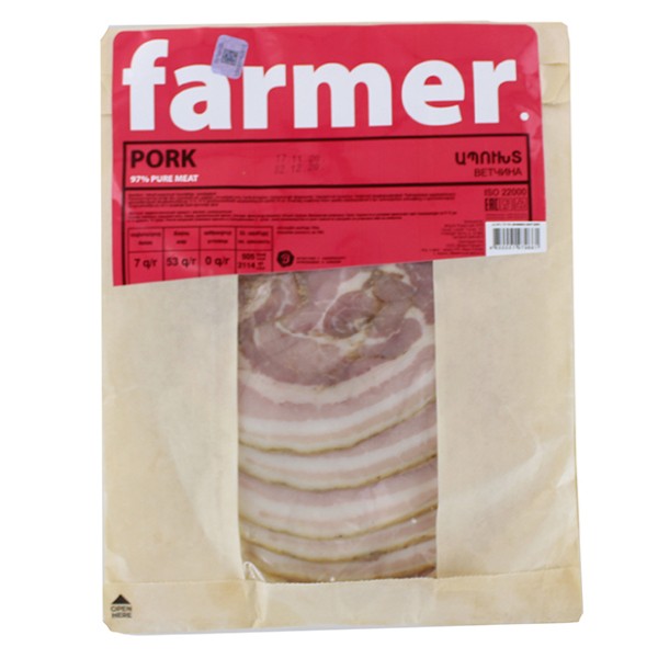 Pork fillet "Farmer" sliced ​​220g