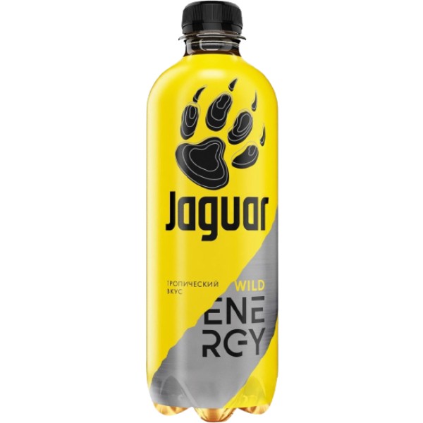 Էներգետիկ ըմպելիք «Jaguar» Վայլդ ոչ ալկոհոլային պ/տ 0.5լ