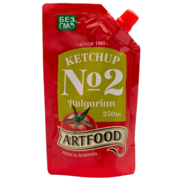 Ketchup "Artfood" №2 Bulgarian 250ml