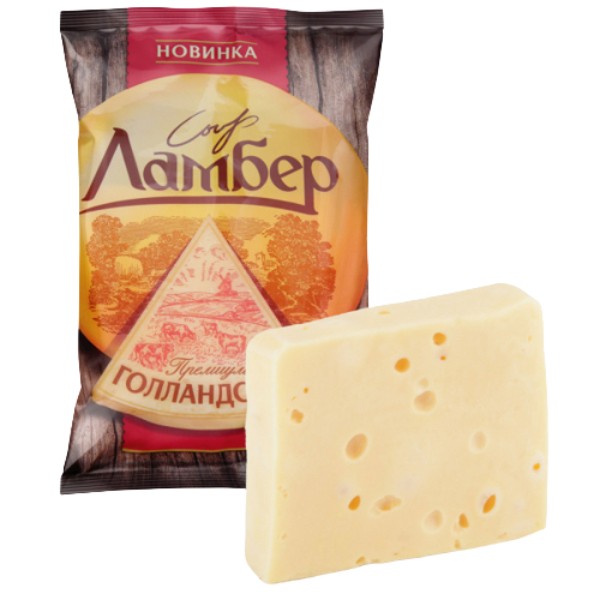 Сыр "Ламбер" голландский 45% 180г