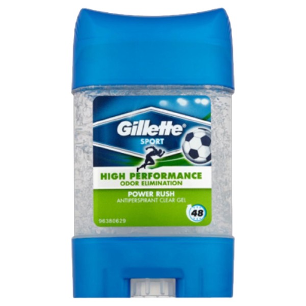 Deodorant-antiperspirant gel "Gillette" Power Rush for men 70ml