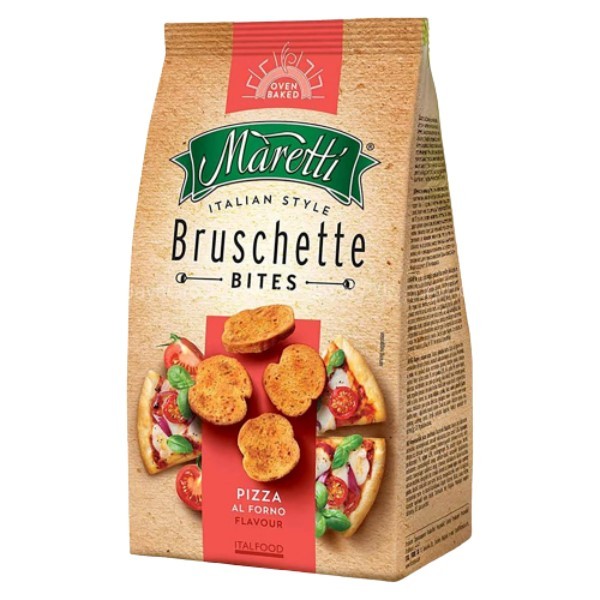 Bruschetta "Maretti" with pizza flavor 140g