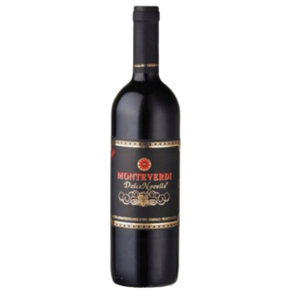 Գինի «Monteverdi» Դոլչե Նովելլա կարմիր քաղցր 10% 750մլ