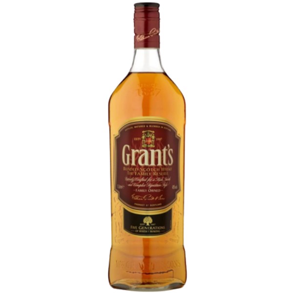 Виски "Grant's" шотландский 40% 1л
