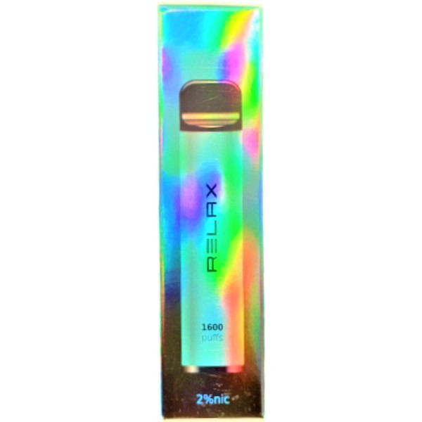 Electronic cigarette "RELAX" 1600 puffs with mint flavor pcs