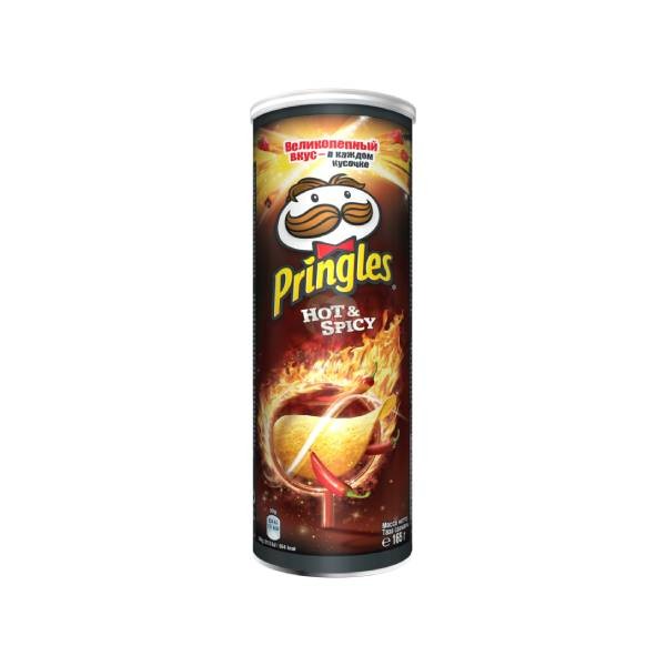 Чипсы "Pringles" острые 165 гр