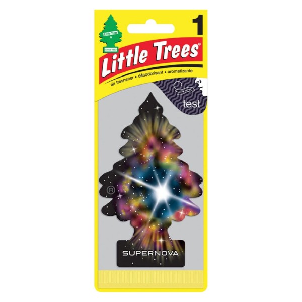 Car odor "Little trees" supernova