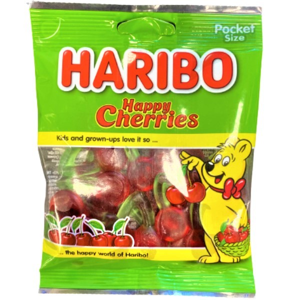 Jelly "Haribo" Happy Cherries 80g