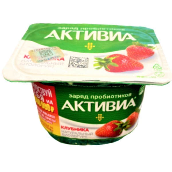 Bioyogurt "Activia" strawberry 2.9% 130g