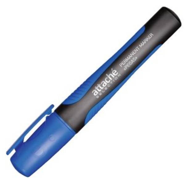 Marker "Attache" permanent selection blue